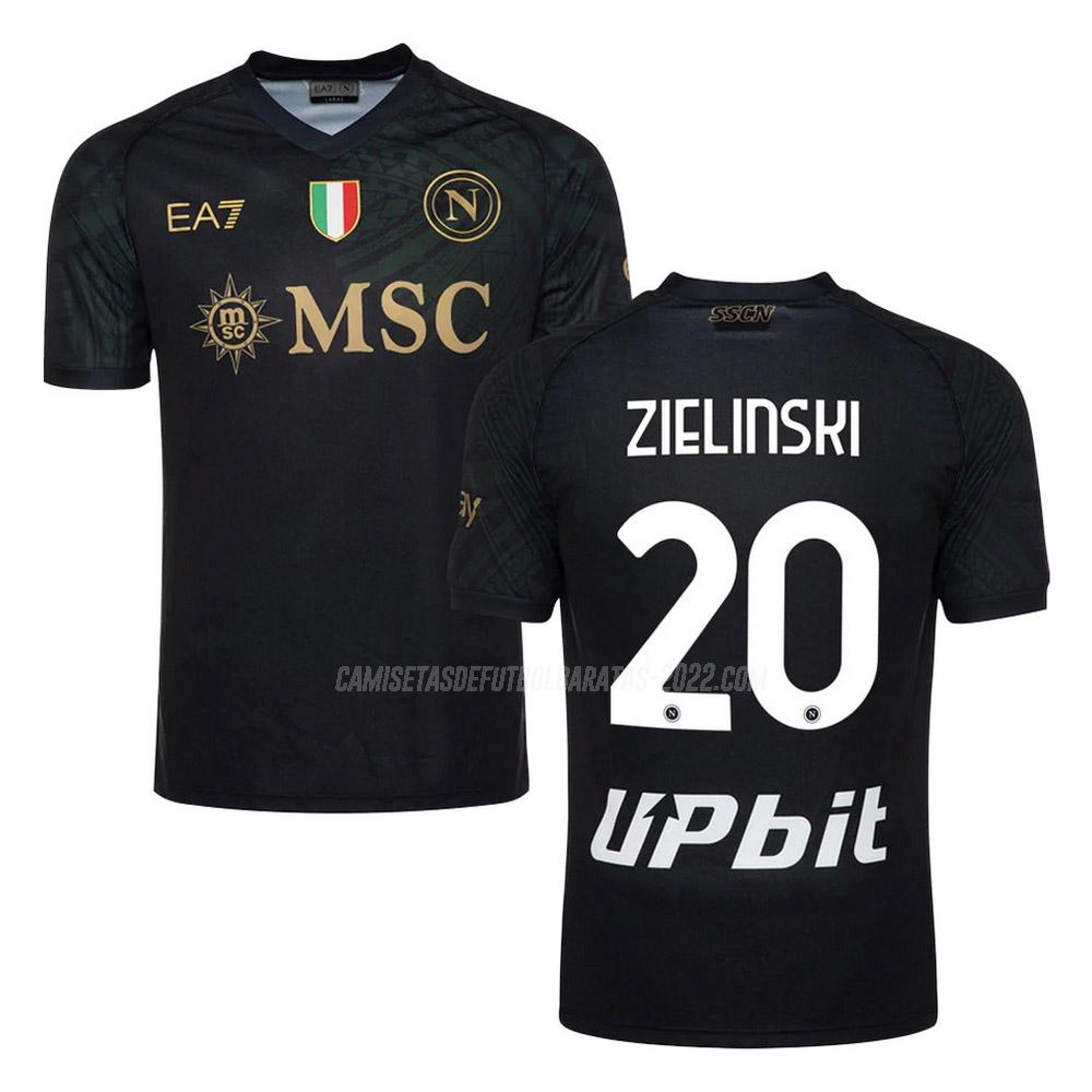 zielinski camiseta de la 3ª equipación napoli 2023-24