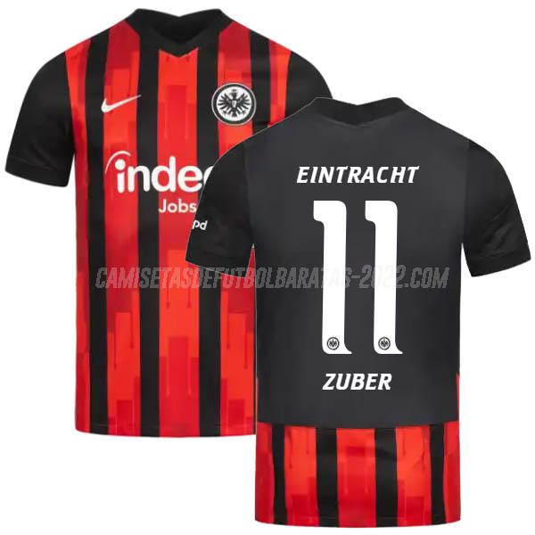 zuber camiseta de la 1ª equipación eintracht frankfurt 2020-21