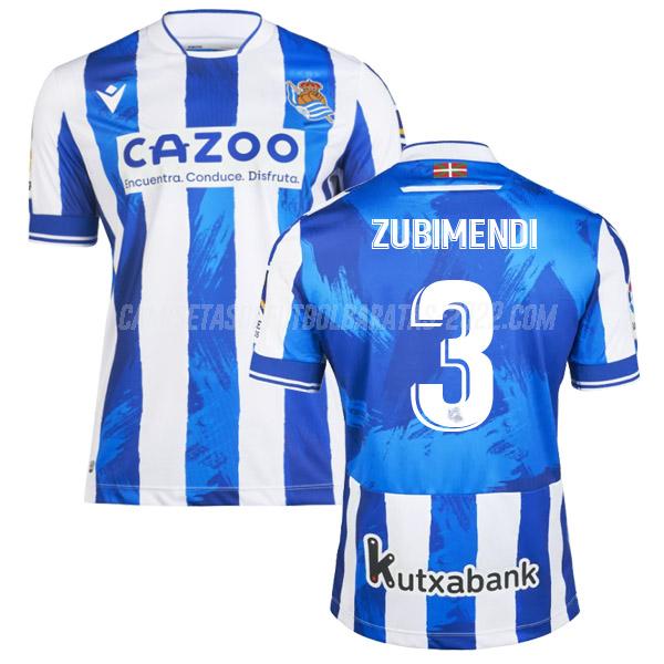 zubimendi camiseta 1ª equipación real sociedad 2022-23