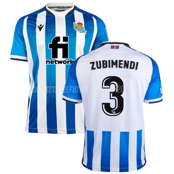 zubimendi camiseta de la 1ª equipación real sociedad 2021-22