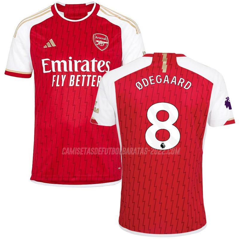 Ødegaard camiseta de la 1ª equipación arsenal 2023-24